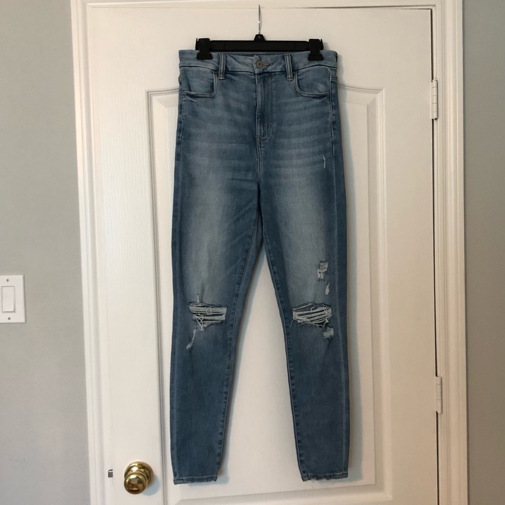 American Eagle curvy highest waist jegging